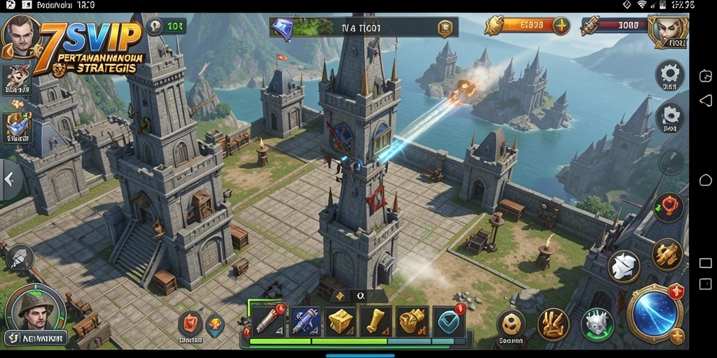 Gameplay Tower Defense yang menegangkan di 7SVIP.