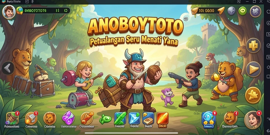 Tampilan gameplay seru ANOBOYTOTO yang penuh tantangan.