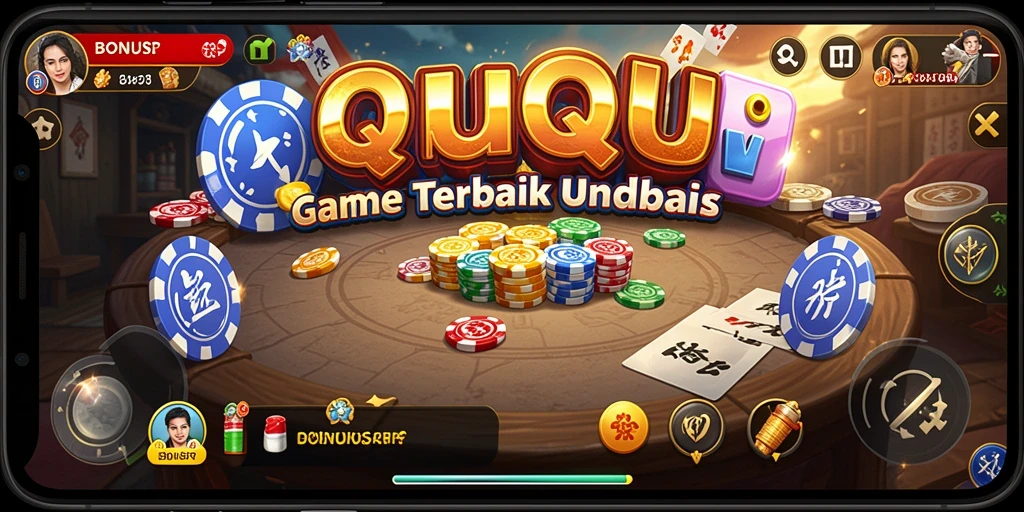 Tampilan gameplay QiuQiu yang menarik dan seru.