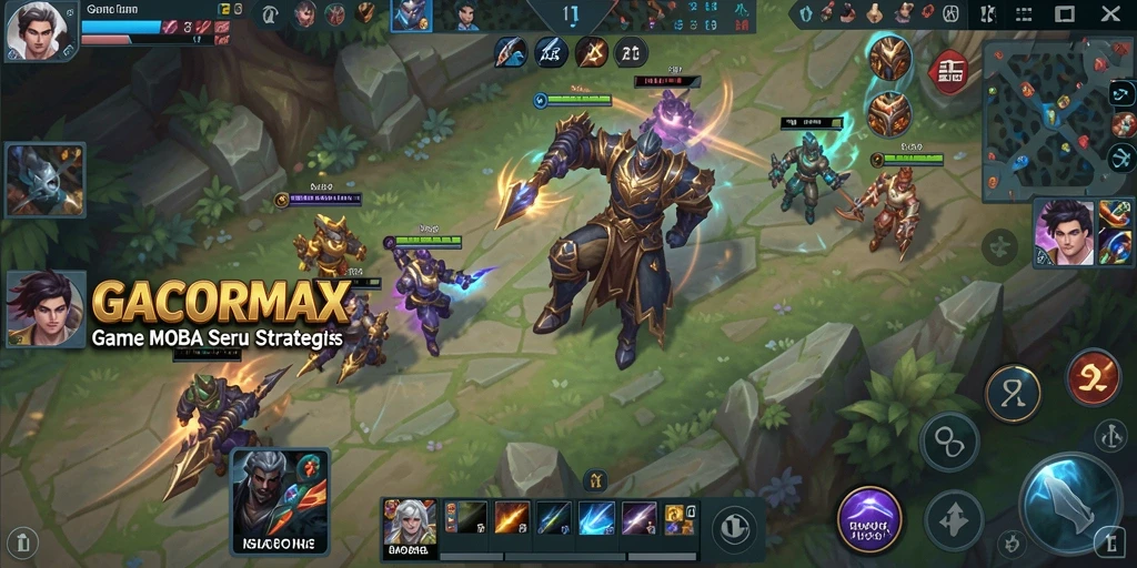 Tangkapan layar dari pertempuran seru di GACORMAX.