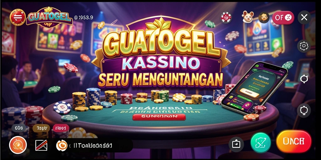 Tampilan gameplay GUATOGEL yang menarik dan mendebarkan.