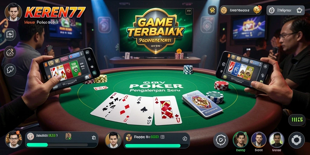Tampilan gameplay seru di KEREN77 dengan teman-teman.
