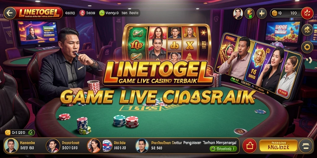 Gambaran gameplay menarik dari LINETOGEL Live Casino.