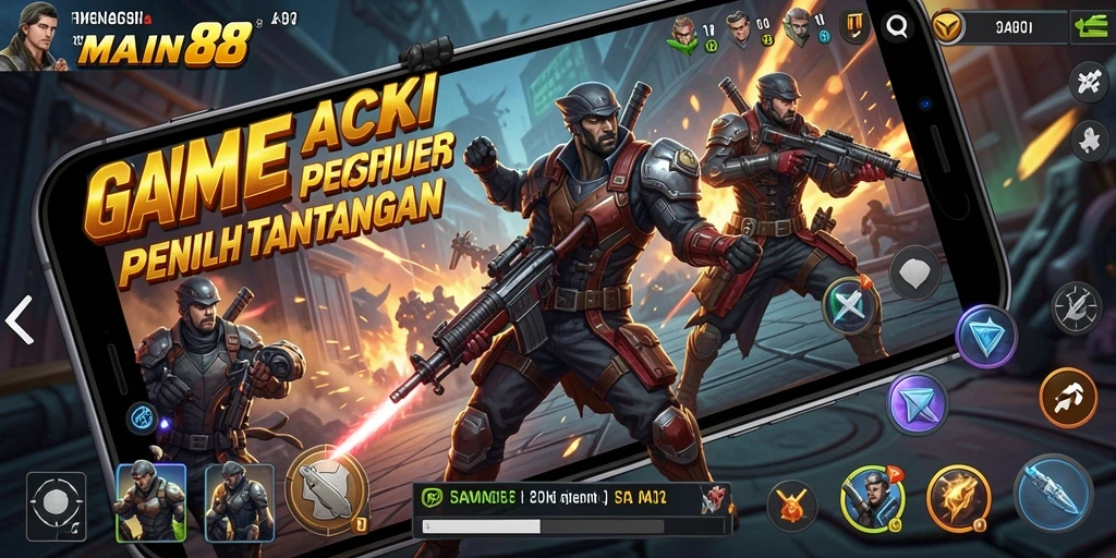 Tampilan gameplay mendebarkan dari MAIN88 penuh aksi.