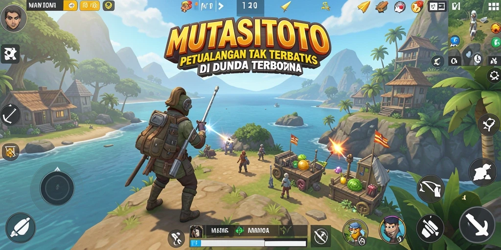 Tangkapan layar gameplay <strong>MUTASITOTO</strong> menunjukkan dunia yang luas dan interaktif.
