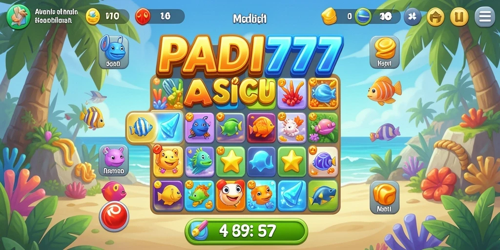 Screenshot PADI777 menunjukkan gameplay seru dan menyenangkan.