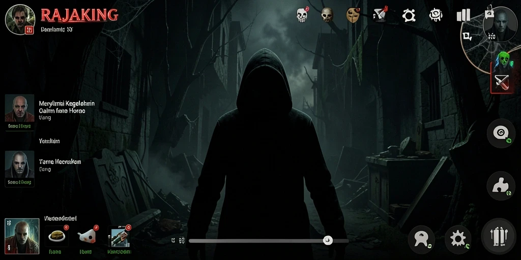 Gameplay menegangkan di dunia kegelapan RAJAKING