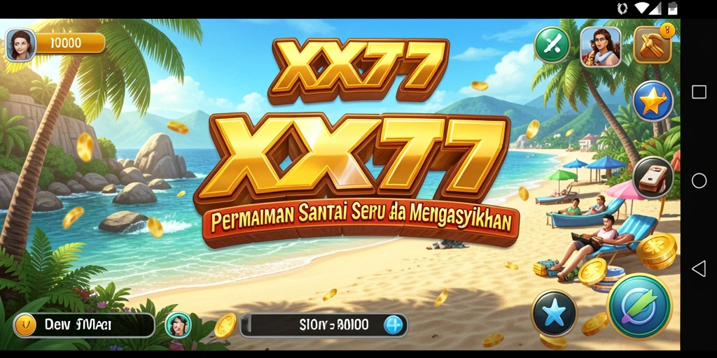 Tampilan gameplay menarik dari XXX777 yang mengasyikkan.